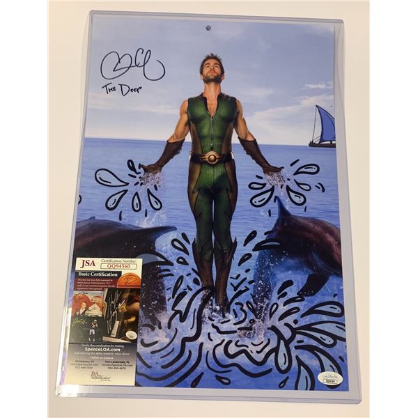 JSA Chace Crawford Autograph Photo