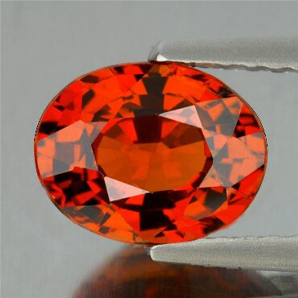 Natural Mandarin Orange Spessartite Garnet - FL