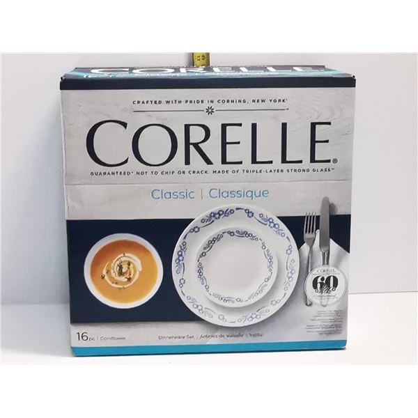 BRAND NEW CORELLE 60TH ANNIVERSARY CLASSIC 16PC DINNERWARE SET