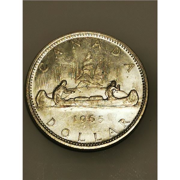1965 CANADA SILVER DOLLAR