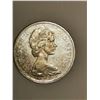 Image 2 : 1965 CANADA SILVER DOLLAR POINTED 5 SMALL BEADS