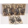Image 1 : LOT OF 3 VINTAGE METAL KLOSE KLIPS CLOTHES PINS DIY CRAFT PROJECTS
