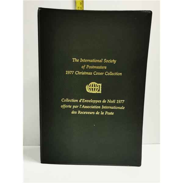 STAMPS - 1977 INTERNATIONAL SOCIETY OF POSTMASTERS 1977 CHRISTMAS COVER COLLECTIONS