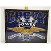 Image 1 : CHEVY POWER METAL SIGN REPOP