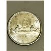 Image 1 : 1965 CANADA SILVER DOLLAR BLUNT 5 LARGE BEADS