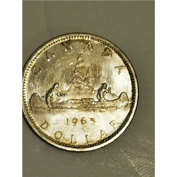 1965 CANADA SILVER DOLLAR