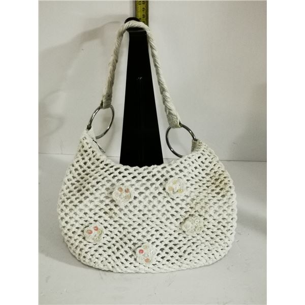 VINTAGE CROCHET HAND PURSE