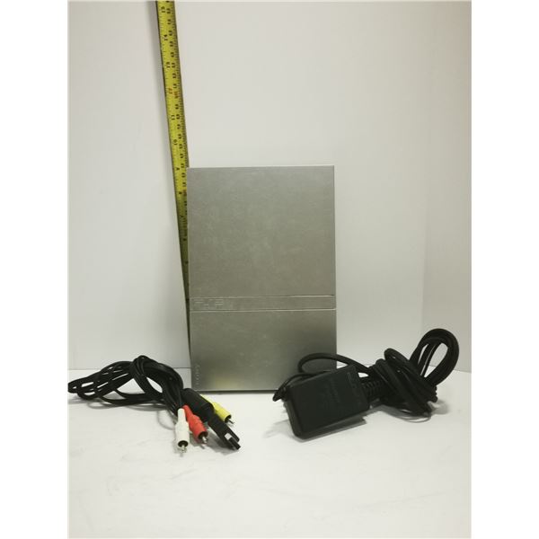 VINTAGE PS2 PLAYSTATION CONSOLE WITH CORDS