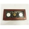 Image 2 : BOX SET OF SILVER $10 COINS AND ANTIQUE CHINESE CASH COIN
