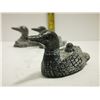 Image 2 : LOT OF 3 LOONS ORIGINAL WOLF CARVINGS