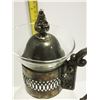 Image 2 : VINTAGE 10.5" SILVER PATED VASE