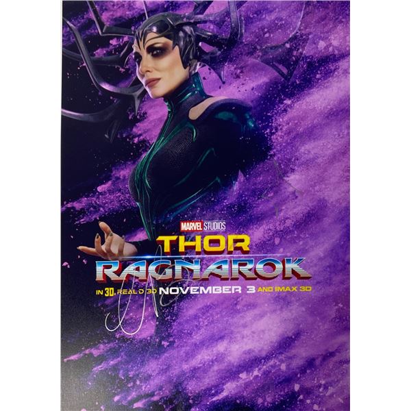Signed Thor: Ragnarok Photo