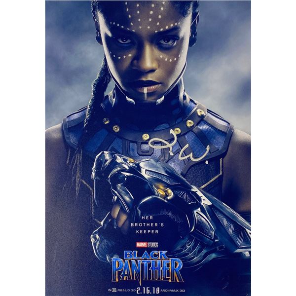 Signed Black Panther Photo