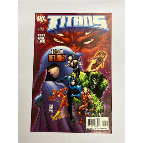 Titans #2 DC Vintage Comic Book