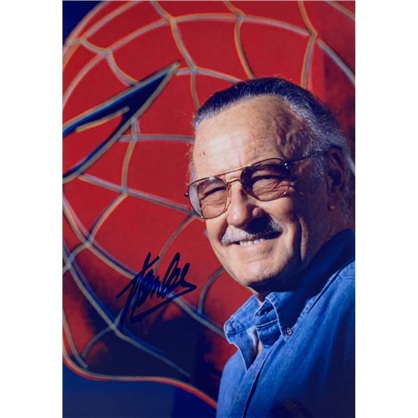 Autograph Signed Stan Lee Photo