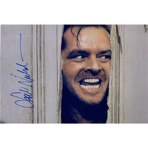 Autograph Signed Jack Nicholson Photo