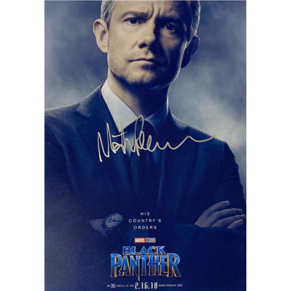 Signed Black Panther Photo