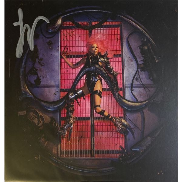Autograph Lady Gaga Signed card