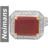 Image 1 : 4.73 ct Ruby & Diamond Ring 14kt Gold