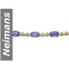 Image 1 : 6.72 ct Tanzanite Bracelet 14kt Gold