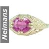 Image 1 : 2.00 ct Pink Tourmaline Ring 14kt Gold