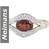 Image 1 : 1.00 ct Purple Spinel & Diamond Ring 14kt Gold