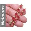 Image 1 : 24.00 ct Ruby Bracelet 14kt Gold