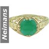 Image 1 : 2.50 ct Emerald Ring 14kt Gold