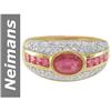 Image 1 : 2.00 ct Ruby & Diamond Ring 14kt Gold