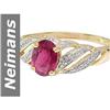 Image 1 : .82 ct Pink Tourmaline & Diamond Ring 14kt Gold