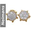 Image 1 : .17 ct Diamond Earrings 14kt Gold