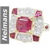 Image 1 : 4.79 ct Ruby & Diamond Ring 14kt Gold