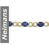 Image 1 : 7.50 ct Sapphire Bracelet 14kt Gold