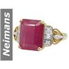 Image 1 : 6.09 ct Ruby & Diamond Ring 14kt Gold