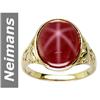 Image 1 : 8.85 ct Star Ruby Ring 14kt Gold