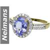 Image 1 : 2.49 ct Tanzanite & Diamond Ring 14kt Gold