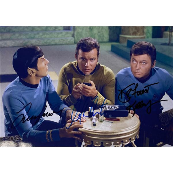 Autograph Signed Star Trek Photo