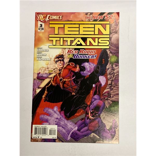 New Teen Titans #3 Vintage DC Comic Book