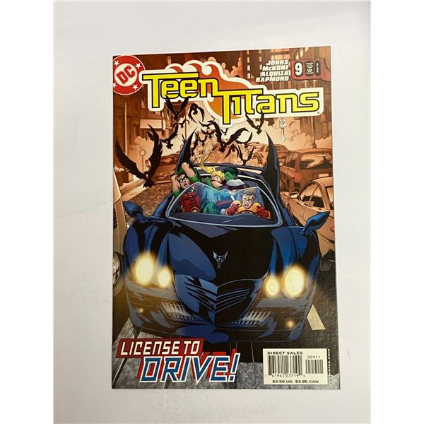 New Teen Titans #9 Vintage DC Comic Book