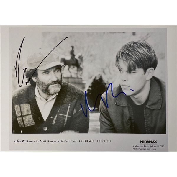 Signed Good Will Hunting Media Press Photo