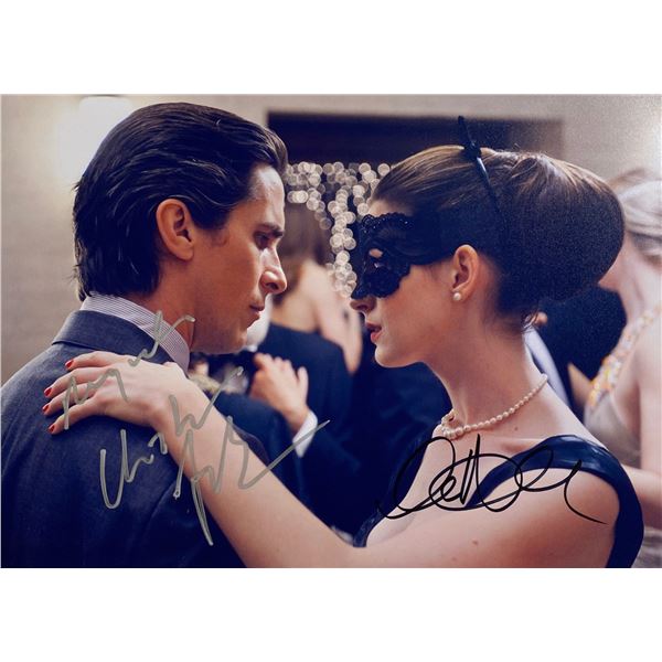 Autograph Signed Batman Dark Knight Rises Photo