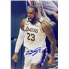 Image 1 : Autograph Signed Basketball LeBron James Photo