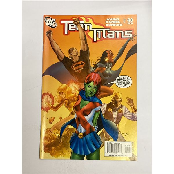 New Teen Titans #40 Vintage DC Comic Book