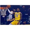 Image 1 : Autograph Signed Basketball LeBron James Photo