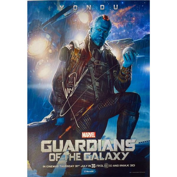 Signed Guardians of the Galaxy Photo