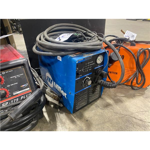 Spectrum 375 MILLER SPECTRUM 375 60 PSI PRESSURE PLASMA CUTTER WITH CUTTING WOUND ...