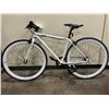 Image 2 : 6KU 42 WHITE FIXED GEAR ROAD BIKE