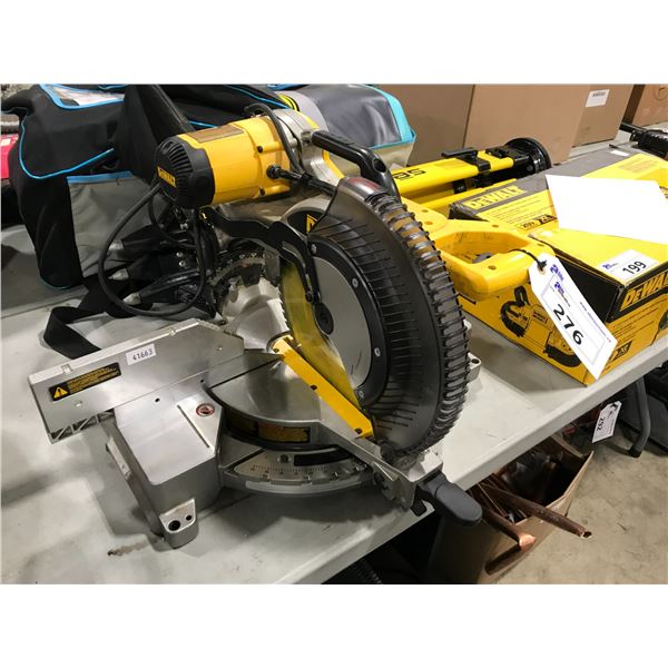 DEWALT DW716 ELECTRIC 12  DOUBLE BEVEL COMPOUND MITER SAW