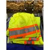 Image 2 : 2 BLUE CONDOR XL REFLECTIVE COVERALLS, AND 3 YELLOW REFLECTIVE SAFETY VEST