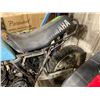Image 3 : YAMAHA BLUE GAS POWERED DIRT BIKE ( NO KEYS, NO REGISTRATION, RUNNING CONDITION UNKNOWN )